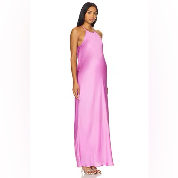 HATCH The Talia Maxi Dress in Mauve Orchid 3/L - Picture 1 of 8
